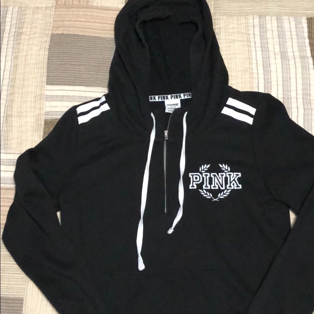 Pink ladies black hoodie